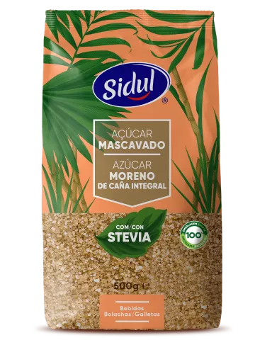 Açúcar Mascavado Stevia