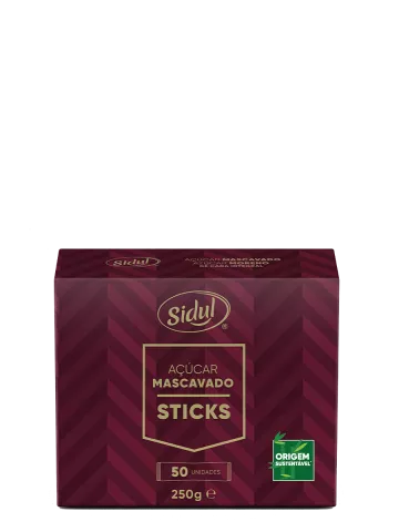 Açúcar Mascavado Sticks