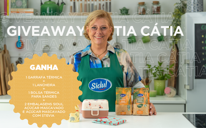 Giveaway da Tia Cátia